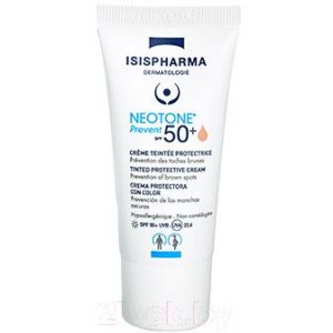 Крем для лица Isis Pharma Neotone Prevent SPF50+ тон светлый