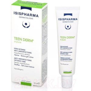 Крем для лица Isis Pharma Teen Derm Alpha Pure интенсивный уход за проблемной кожей