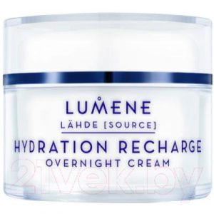 Крем для лица Lumene Lähde Hydration Recharge Overnight ночной