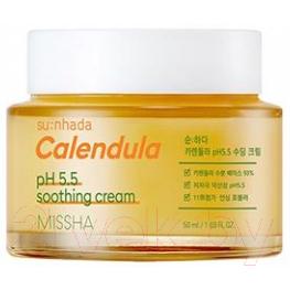 Крем для лица Missha Su:nhada Calendula pH5.5 успокаивающий