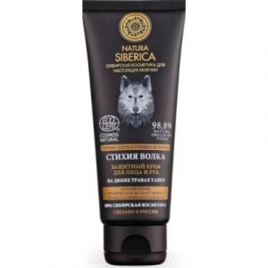 Крем для лица Natura Siberica Men защитный стихия волка