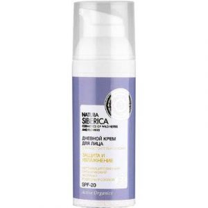Крем для лица Natura Siberica Защита и увлажнение для чувствительной кожи дневной SPF-20