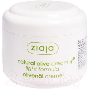 Крем для лица Ziaja Natural Olive легкая формула