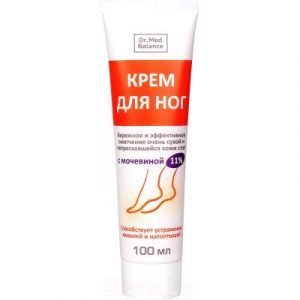 Крем для ног Dr.Med Balance С мочевиной 11%