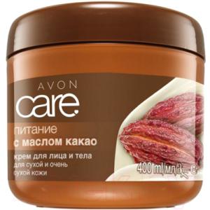 Крем для тела Avon Care для лица и тела Какао Питание