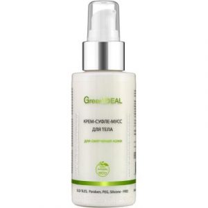 Крем для тела GreenIdeal Суфле-мусс для смягчения кожи натуральный