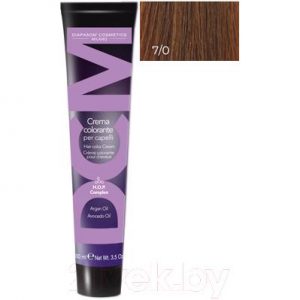 Крем-краска для волос DCM Hair Color Cream HOP Complex 7/0