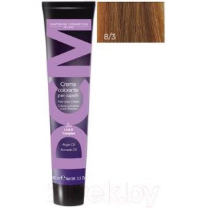 Крем-краска для волос DCM Hair Color Cream HOP Complex 8/3