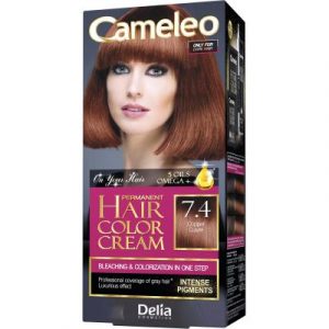 Крем-краска для волос Delia Cosmetics Cameleo 7.4