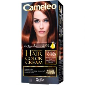 Крем-краска для волос Delia Cosmetics Cameleo 7.46