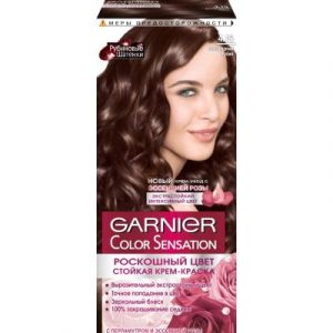 Крем-краска для волос Garnier Color Sensation Роскошный цвет 4.15