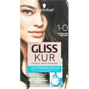 Крем-краска для волос Gliss Kur Уход и увлажнение c гиалуроновой кислотой 1-0