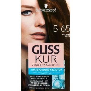 Крем-краска для волос Gliss Kur Уход и увлажнение c гиалуроновой кислотой 5-65