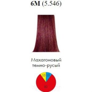 Крем-краска для волос Itely Colorly 2020 6M/6.546