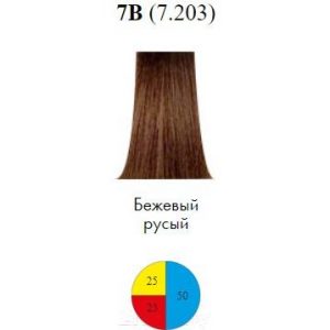 Крем-краска для волос Itely Colorly 2020 7B/7.203