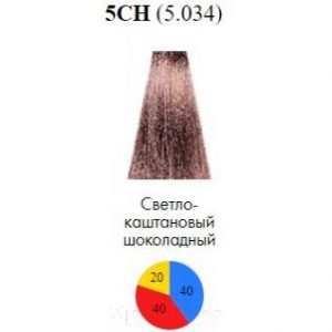 Крем-краска для волос Itely Delyton Advanced 5CH/5.034