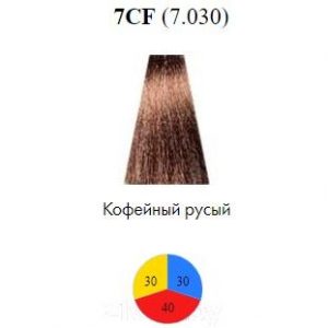 Крем-краска для волос Itely Delyton Advanced 7CF/7.030