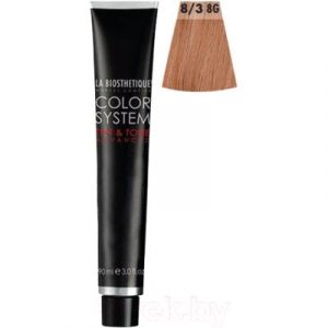 Крем-краска для волос La Biosthetique Color System Tint & Tone 8/3