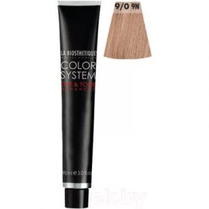 Крем-краска для волос La Biosthetique Color System Tint & Tone 9/0