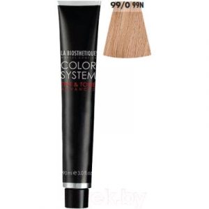 Крем-краска для волос La Biosthetique Color System Tint & Tone 99/0