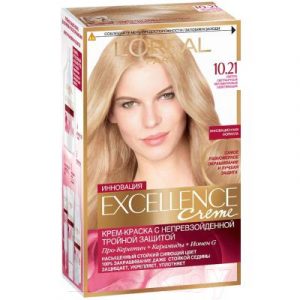 Крем-краска для волос L'Oreal Paris Color Excellence 10.21