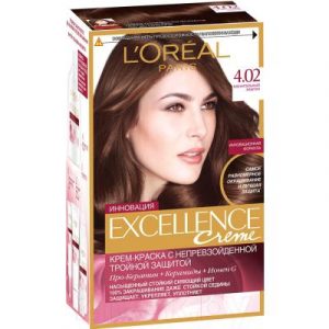 Крем-краска для волос L'Oreal Paris Color Excellence 4.02