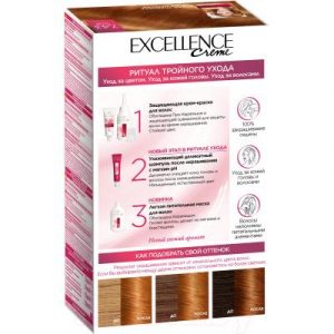 Крем-краска для волос L'Oreal Paris Color Excellence 7.43