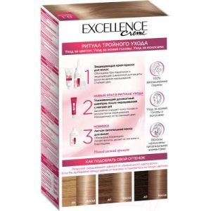 Крем-краска для волос L'Oreal Paris Color Excellence 8.1