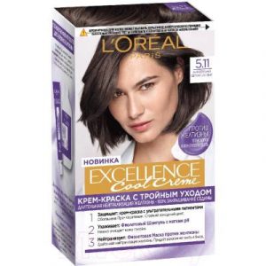 Крем-краска для волос L'Oreal Paris Color Excellence Cool Creme 5.11