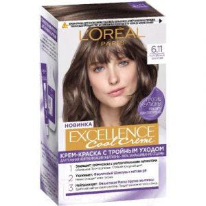 Крем-краска для волос L'Oreal Paris Color Excellence Cool Creme 6.11