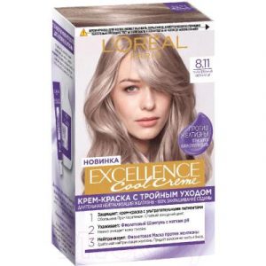 Крем-краска для волос L'Oreal Paris Color Excellence Cool Creme 8.11