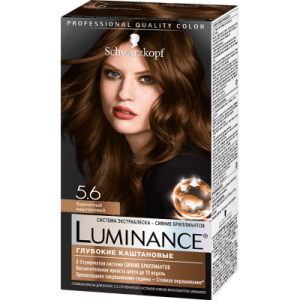 Крем-краска для волос Luminance Стойкая 5.6