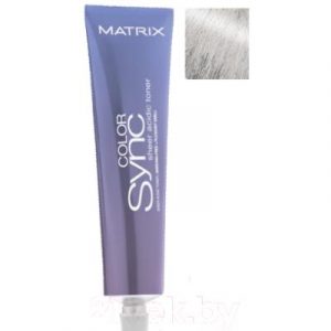 Крем-краска для волос MATRIX Color Sync Acidic тонер прозрачный стальной