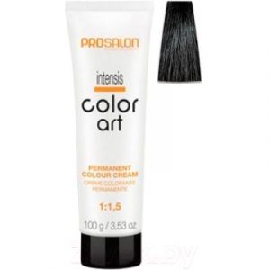 Крем-краска для волос Prosalon Professional Color art Permanent colour cream 1/0