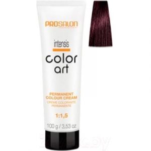 Крем-краска для волос Prosalon Professional Color art Permanent colour cream 4/07