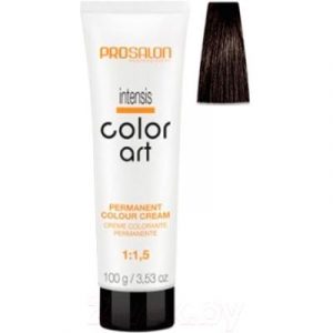 Крем-краска для волос Prosalon Professional Color Art Permanent colour cream 6/4B