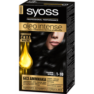 Крем-краска для волос Syoss Oleo Intense стойкая 1-10