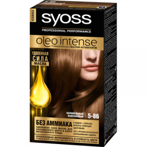 Крем-краска для волос Syoss Oleo Intense стойкая 5-86