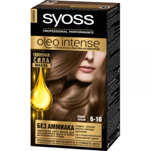 Крем-краска для волос Syoss Oleo Intense стойкая 6-10