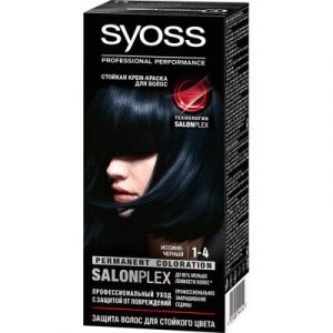 Крем-краска для волос Syoss Salonplex Permanent Coloration 1-4