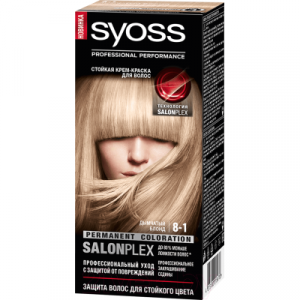 Крем-краска для волос Syoss Salonplex Permanent Coloration 8-1