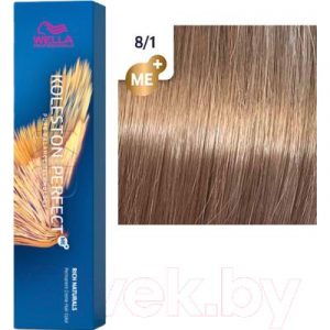 Крем-краска для волос Wella Professionals Koleston Perfect ME+ 8/1