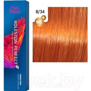 Крем-краска для волос Wella Professionals Koleston Perfect ME+ 8/34