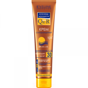 Крем солнцезащитный Eveline Cosmetics Q10+R SPA 4 в 1 SPF 30