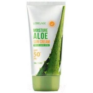 Крем солнцезащитный Lebelage Moisture Aloe Sun Cream SPF50 PA+++