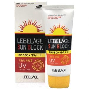 Крем солнцезащитный Lebelage UV Sun Block SPF50+ PA+++