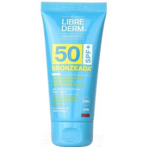 Крем солнцезащитный Librederm Bronzeada для лица и тела против пигментных пятен SPF50