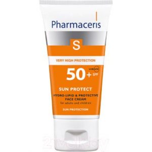 Крем солнцезащитный Pharmaceris S гидролипидный защитный SPF50+