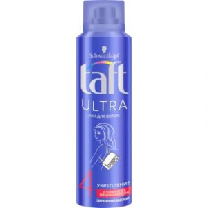 Лак для укладки волос Taft Ultra Укрепление сверхсильная фиксация