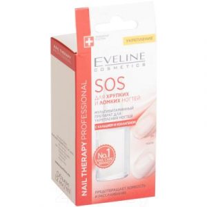 Лак для укрепления ногтей Eveline Cosmetics Nail Therapy Professional SOS